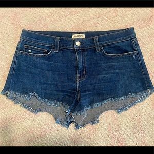 L’AGENCE Size 28 Denim Shorts